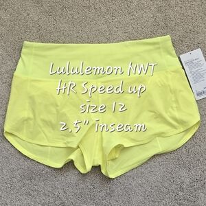 Lululemon Speed up shorts